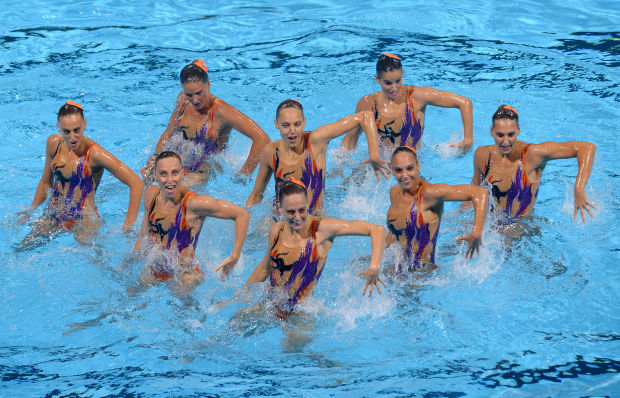 Synchronised swimming at FINA Swimming World Championships